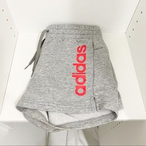 [adidas] shorts with logo on side - XS